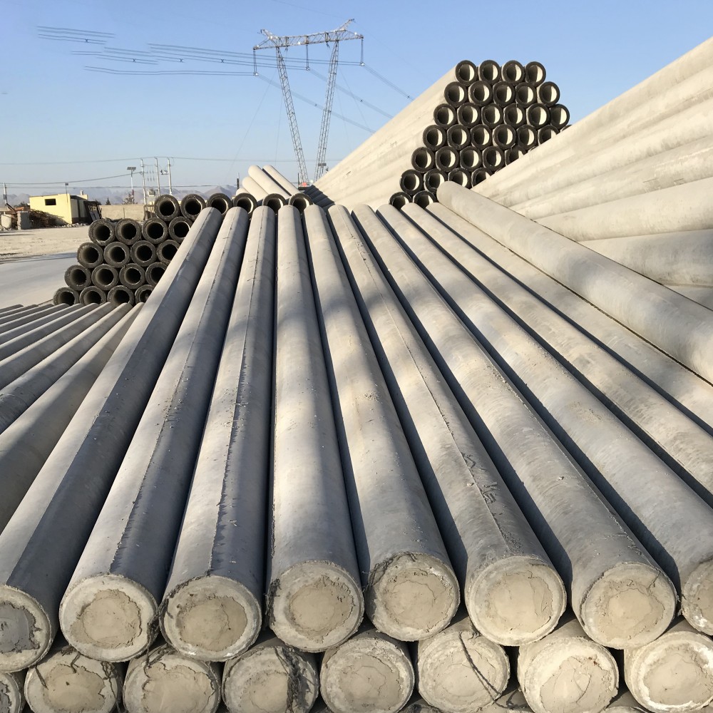 南京190×18米非预应力水泥电线杆